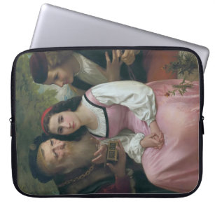 Between Wealth and Love (by Bouguereau) Laptop Sleeve