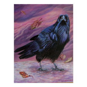 Between Worlds - Raven Poster