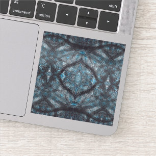 Betwixt Blue Abstract Watercolor Art