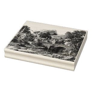 Betws-y-Coed, Snowdonia, Wales Rubber Stamp