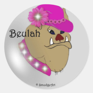 Beulah Classic Round Sticker