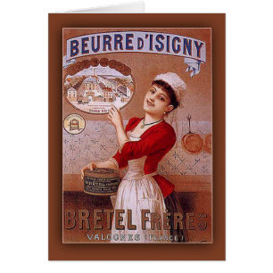 Beurre d'Isigny by Bretel Freres Vintage Ad