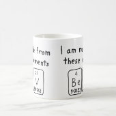 Bev periodic table name mug (Center)