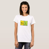 Bev periodic table name shirt (Front Full)