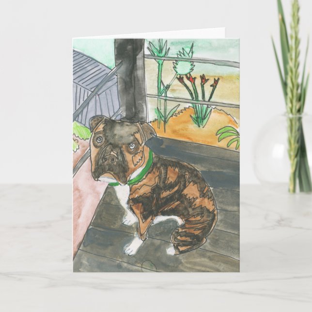 Bev the Pup Card (Front)