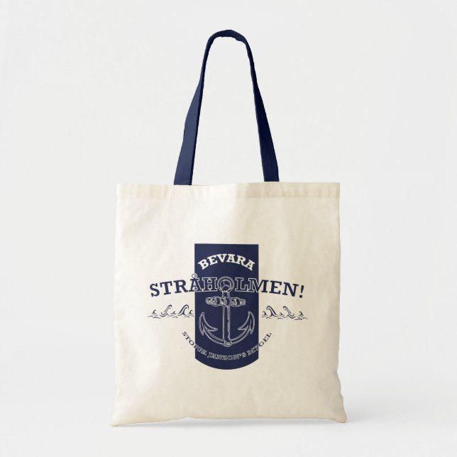 Bevara Stråholmen Tote Bag (Front)