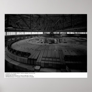 Bevatron from Southeast Platform, 1966 Poster