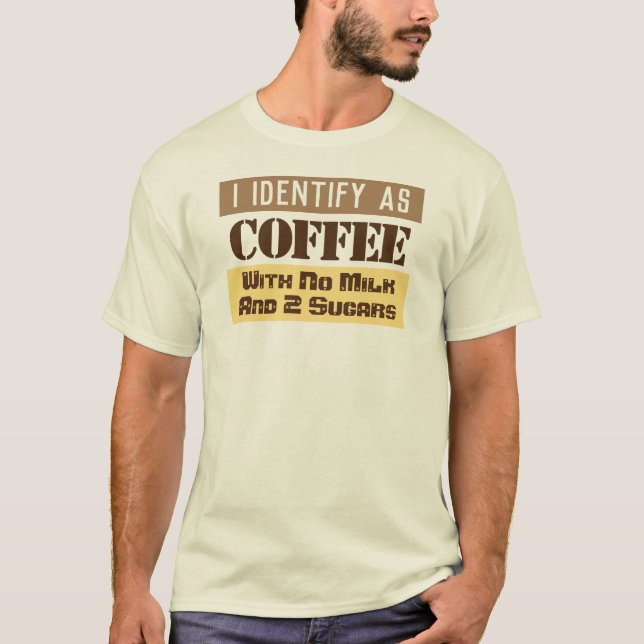 Beverage Instructions as Identity T-Shirt (Front)