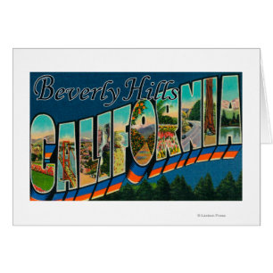Beverly Hills, California - Large Letter Scenes