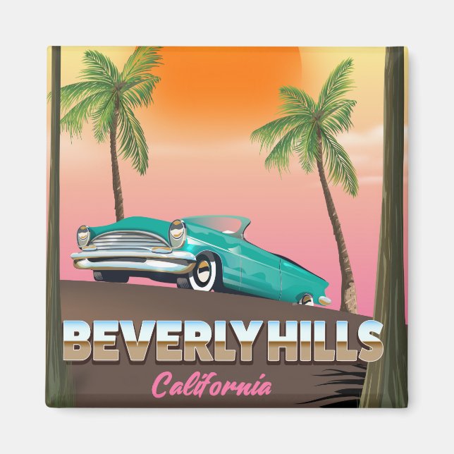 Beverly Hills California Magnet (Front)