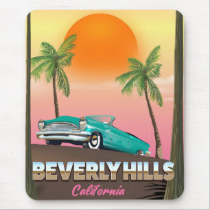 Beverly Hills California Mouse Mat