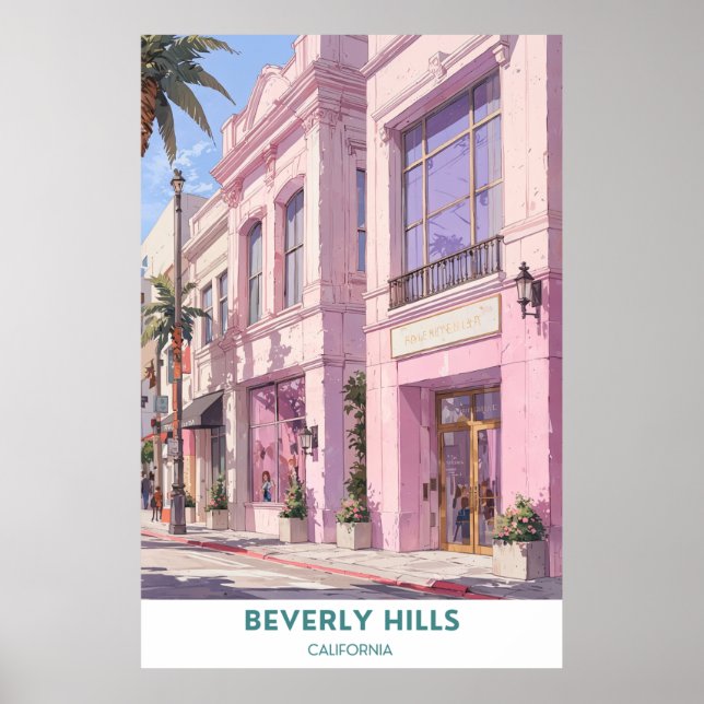 Beverly Hills, California Poster (Front)