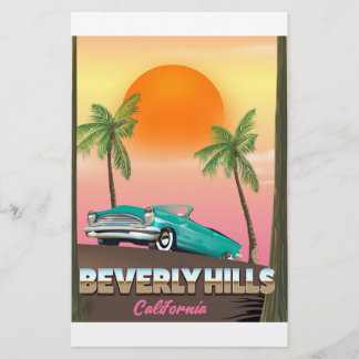 Beverly Hills California Stationery