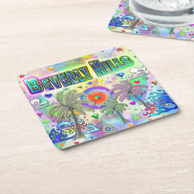 Beverly Hills Deep Dream Coaster (Angled)