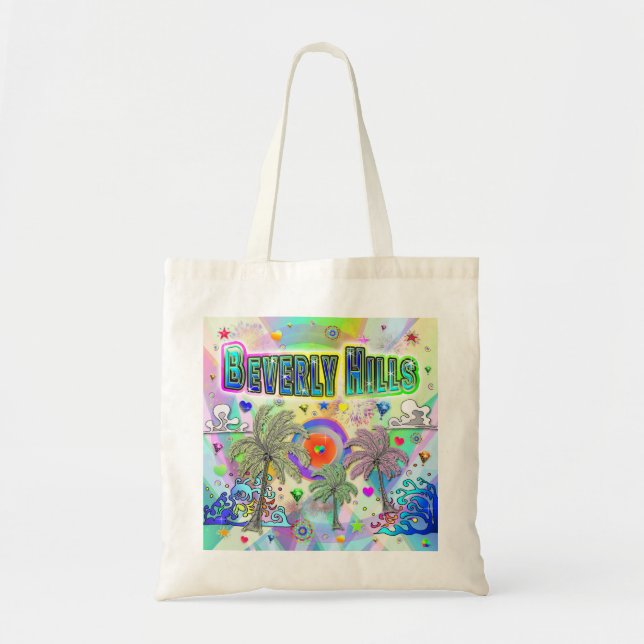Beverly Hills Deep Dream Tote Bag (Front)