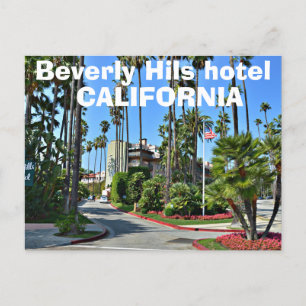 Beverly hills hotel ,Las Angeles California Postcard