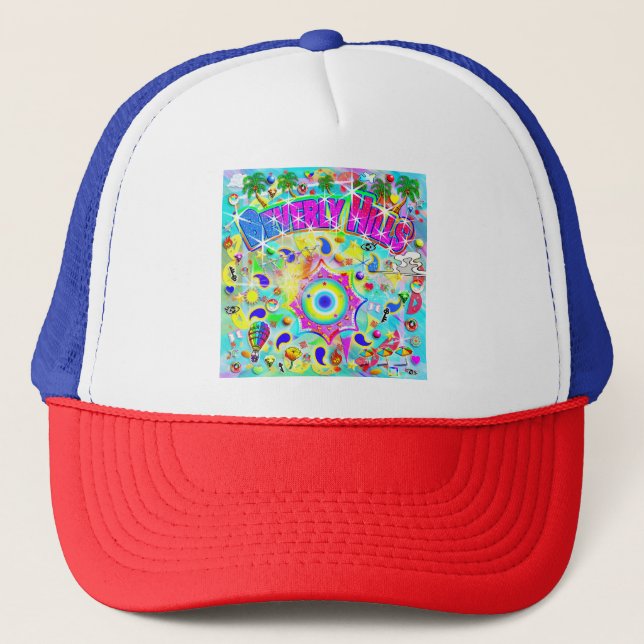 Beverly Hills Mystic Dance Trucker Hat (Front)