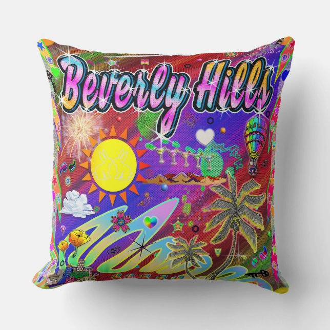 Beverly Hills Nu Era Pillow (Front)