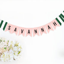 Beverly Hills Pink & Green Party Honoree