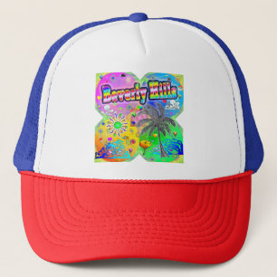 Beverly Hills Quadro Seasons Trucker Hat