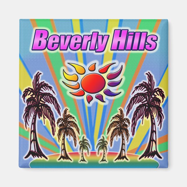 Beverly Hills Summer Love Magnet (Front)