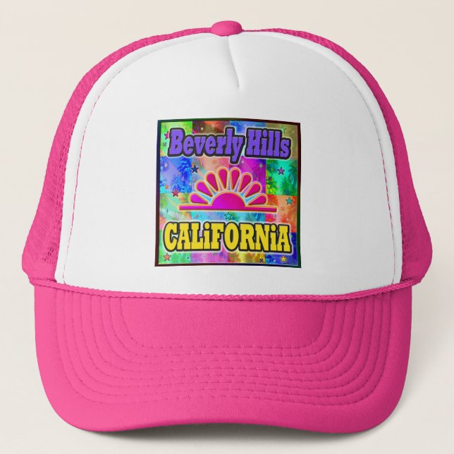 Beverly Hills Sun & Palms Hat (Front)
