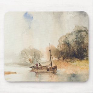 Beverly N.J. by Moran, 1880s Mouse Mat