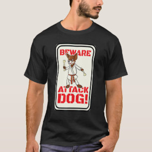Beware Attack Dog Chihuahua for Dog T-Shirt
