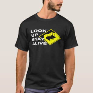 Beware Drop Bears Look Up Stay Alive Aussie T-Shirt
