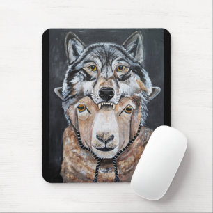 Beware False Alphas Painting by Alfred Fox Mouse Mat