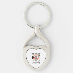 Beware Halloween Key Ring
