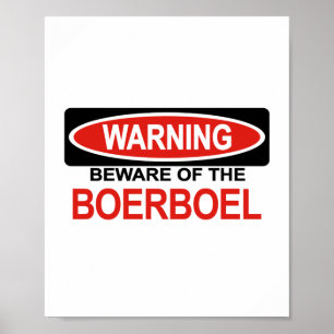 Beware Of Boerboel Poster