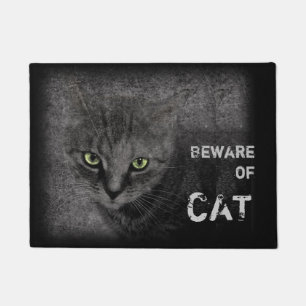 Beware of Cat Doormat