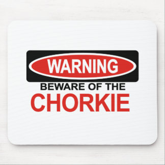 Beware Of Chorkie Mouse Mat