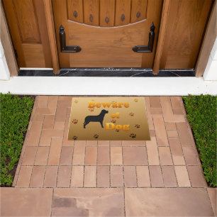 Beware of Dog Doormat