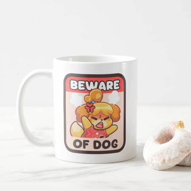 Beware of dog - Mug (With Donut)