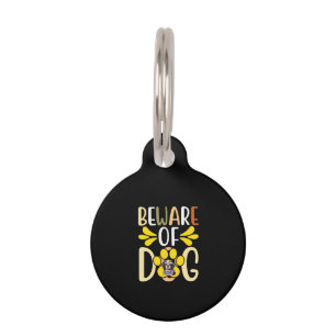 Beware Of Dog Pet Tag