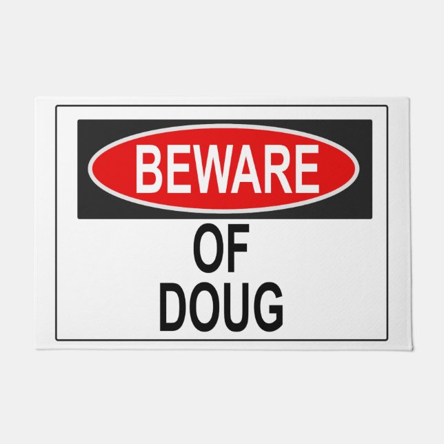 Beware of Doug Doormat (Front)