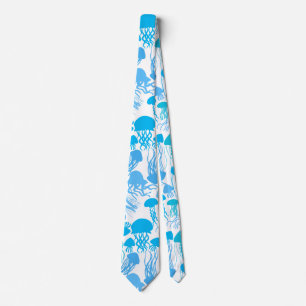 Beware of Jellyfish. L Blue.b No BG Tie