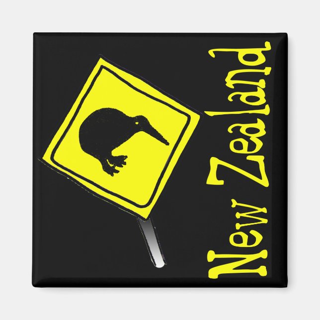 Beware of Kiwis Magnet (Front)