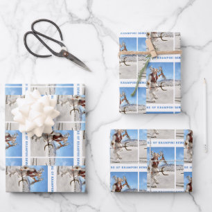 Beware of Krampus! Wrapping Paper Sheet