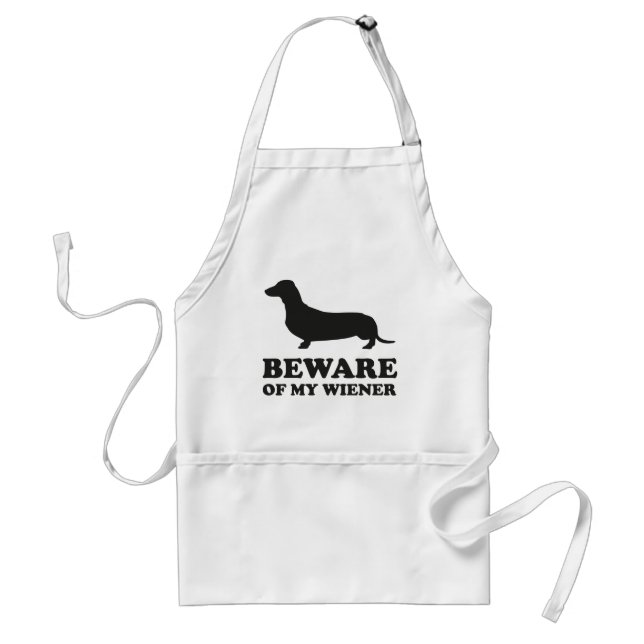 Beware Of My Wiener Standard Apron (Front)