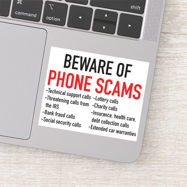 Beware of Phone Scams - Scam Prevention List (Detail)