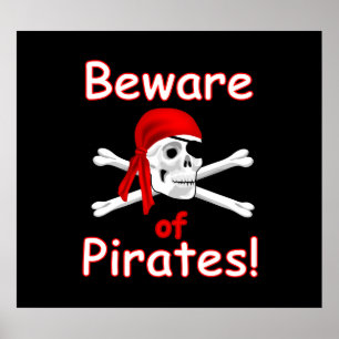Beware of Pirates Poster