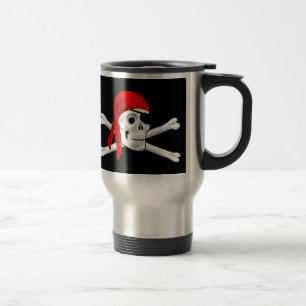 Beware of Pirates Travel Mug