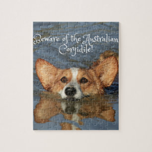 Beware of the Australian Corgidile! Jigsaw Puzzle