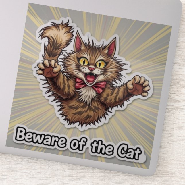Beware of the Cat (Detail)