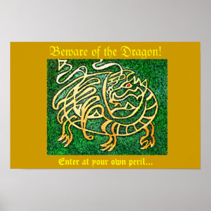 Beware of the Dragon Poster