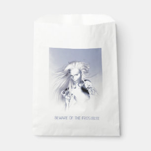 Beware of the Frostbite. Ice vampire Favour Bags