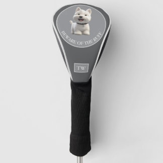Beware of the Ruff Custom Golf Head Cover